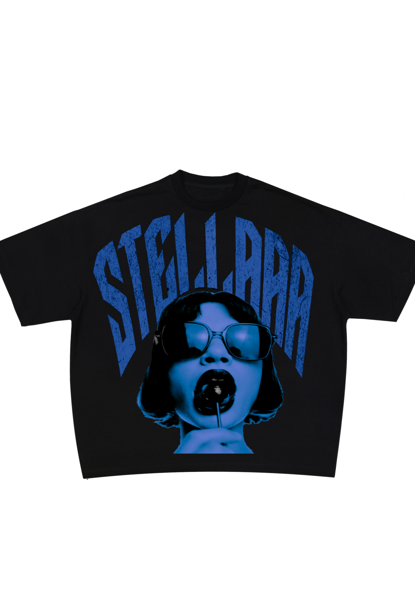 Stella “Candy Girl” Oversized Graphic Tee