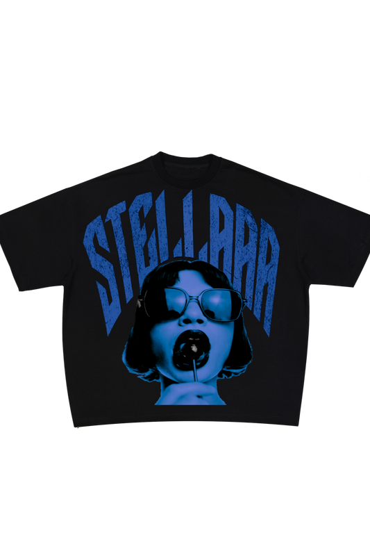 Stella “Candy Girl” Oversized Graphic Tee