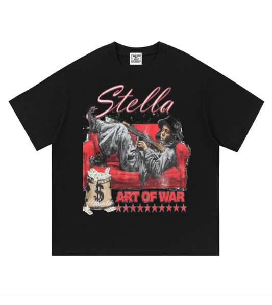 art of war T-Shirt - black/red